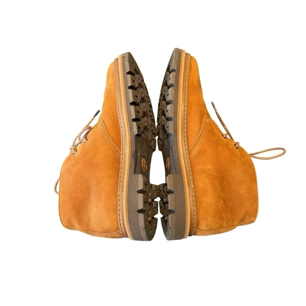 Timberland Mens 7.5 Port Union Waterproof Chukka Boots Brown TimberDry Leather